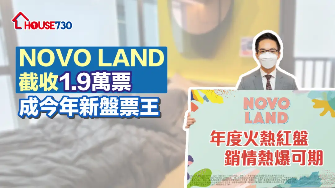 本地-NOVO LAND截收1.9萬票 成今年新盤票王-House730