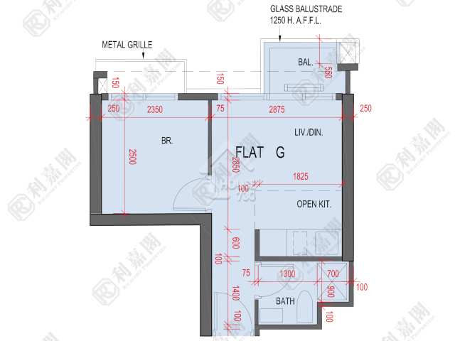 Yau Tong ONE EAST COAST Upper Floor Floor Plan House730-6617867