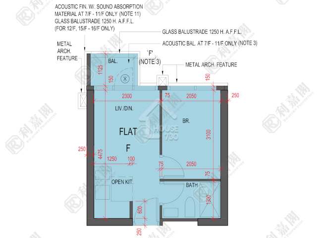 Yau Tong ONE EAST COAST Lower Floor Floor Plan House730-6617875