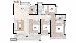 星河·東悅灣 139m² 4房2廳2衛1廚 - House730