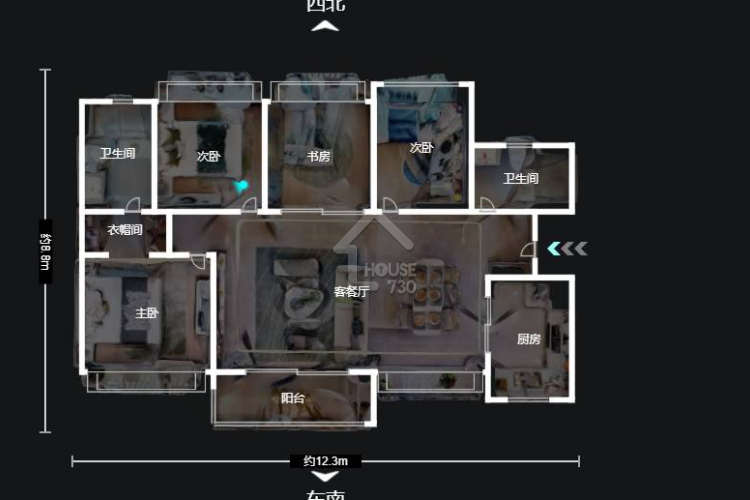 佳兆業雲望府 - House730