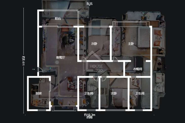 佳兆業雲望府 - House730