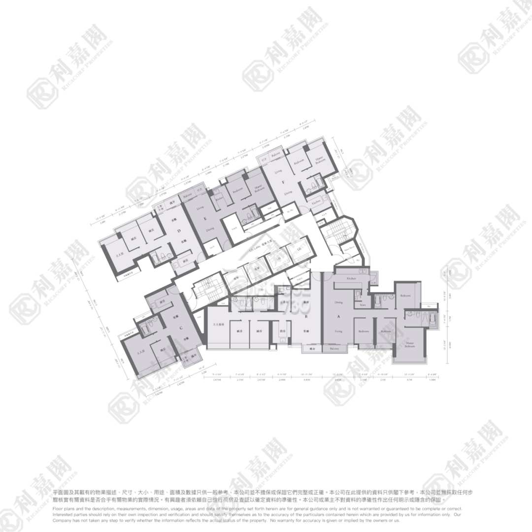 San Po Kong THE LATITUDE Upper Floor Floor Plan House730-6678084