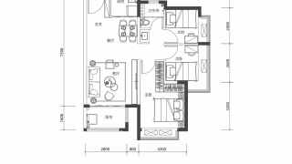 中熙玖瓏山 83平戶型 - House730