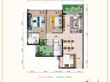 澤鋒業·帝景灣 B戶型 - House730