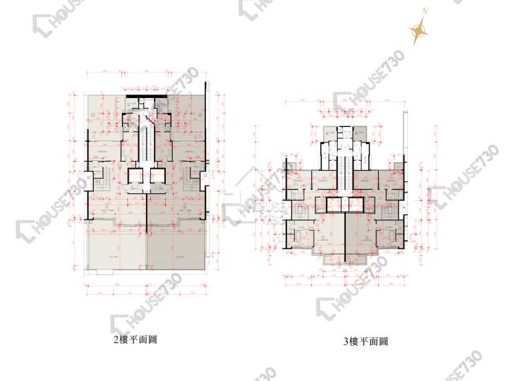 星岸 平面圖 星岸 2座 2樓 樓層平面圖 - House730