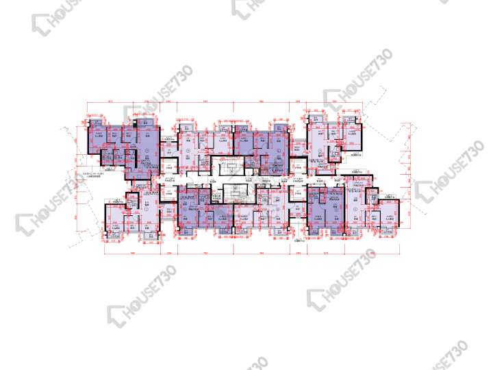 天鑽 平面圖 天鑽 9座 2-3,5-13,15-18,19樓 樓層平面圖 - House730