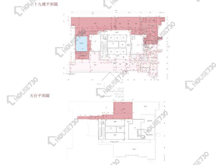 观月‧桦峯 平面图 观月‧桦峯 39楼 楼层平面图 - House730