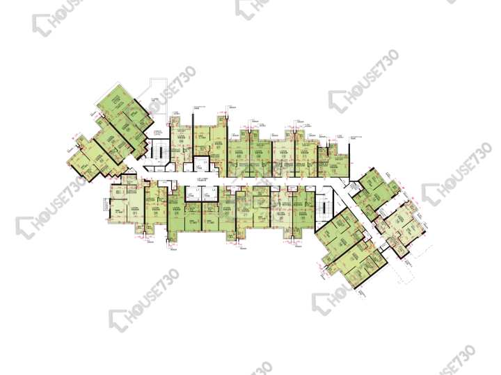 帝御 平面圖 帝御 3期 帝御‧嵐天 7座 3樓 樓層平面圖 - House730