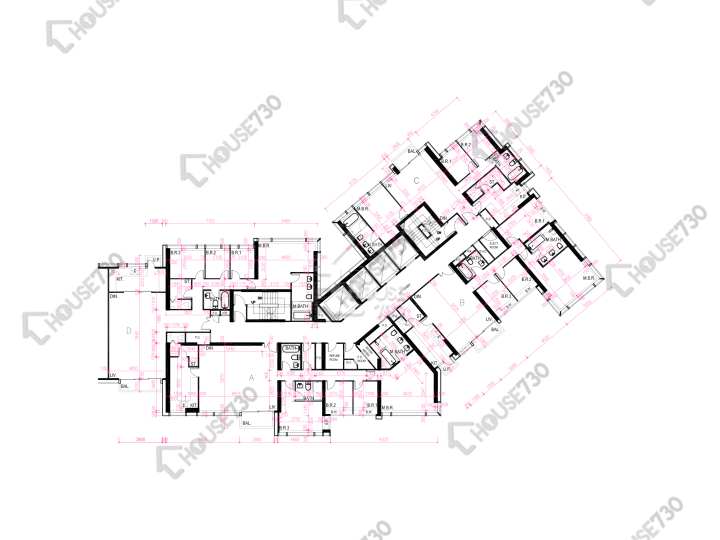 昇御門 平面圖 昇御門 2座 32-33樓 樓層平面圖 - House730