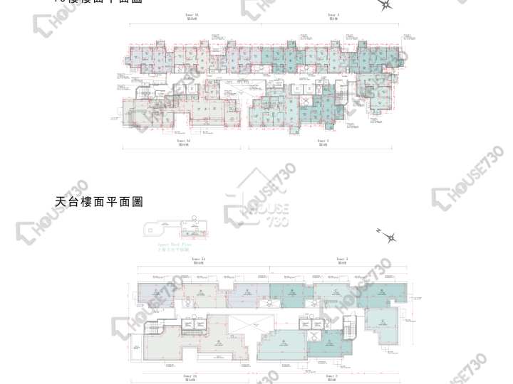 Napa 平面圖 Napa 5座 10樓 樓層平面圖 - House730
