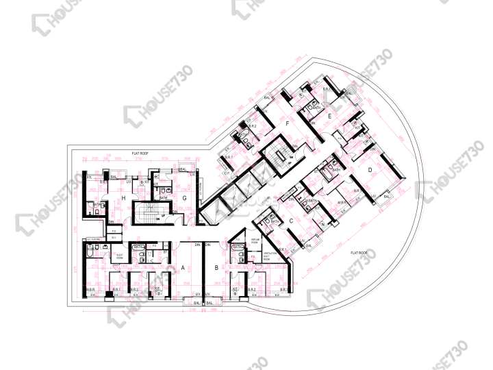 昇御門 平面圖 昇御門 2座 3樓 樓層平面圖 - House730