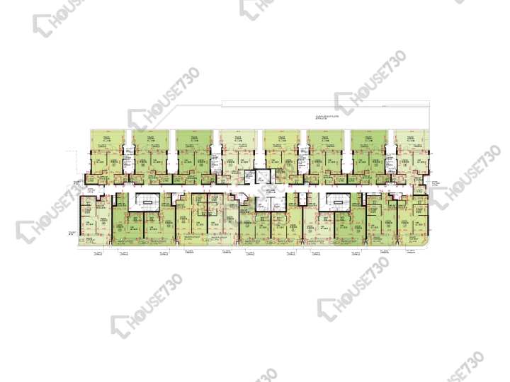 帝御 平面圖 帝御 3期 帝御‧嵐天 6座 2樓 樓層平面圖 - House730