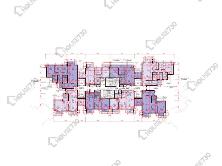 天鑽 平面圖 天鑽 16座 1樓 樓層平面圖 - House730