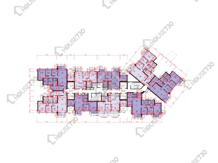 天鑽 平面圖 天鑽 18座 1樓 樓層平面圖 - House730