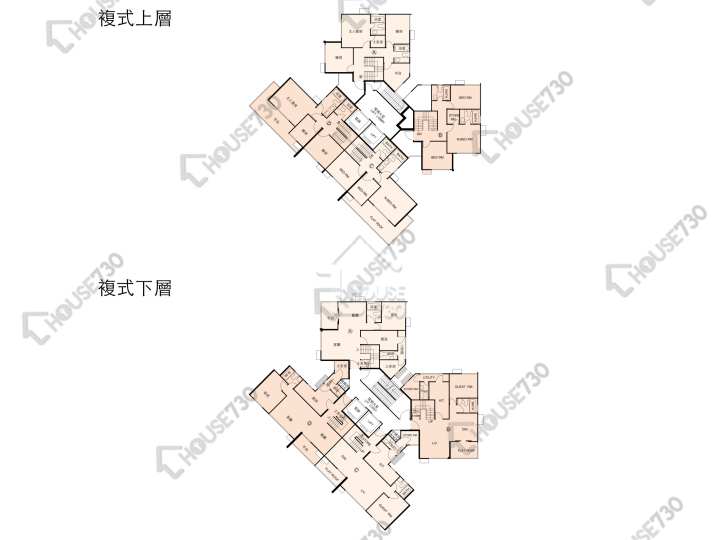 又一居 平面圖 又一居 5座 7樓 樓層平面圖 - House730