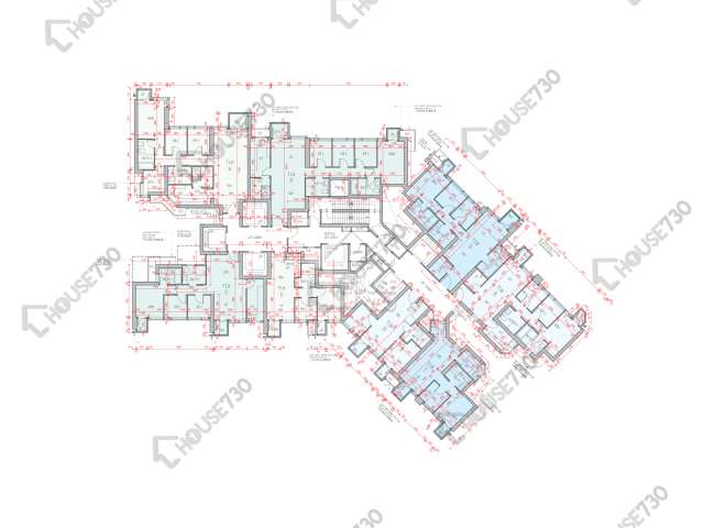 柏傲莊 平面圖 柏傲莊 3期 1座 (1A) 31-33,35-43,45-49,50樓 樓層平面圖 - House730