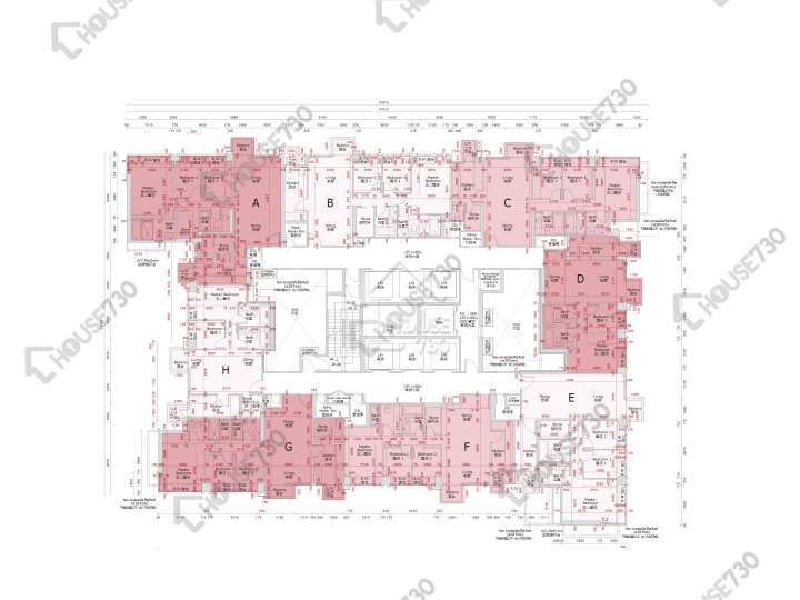 观月‧桦峯 平面图 观月‧桦峯 20-23,25-33,35-36,37楼 楼层平面图 - House730