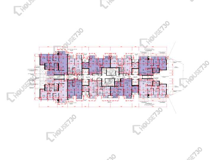 天鑽 平面圖 天鑽 1座 1樓 樓層平面圖 - House730