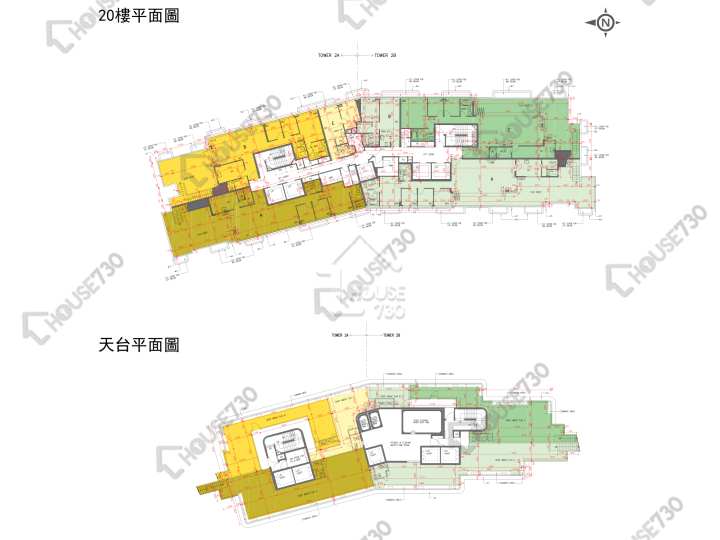 OMA OMA 平面圖 OMA OMA 2A座 20樓 樓層平面圖 - House730