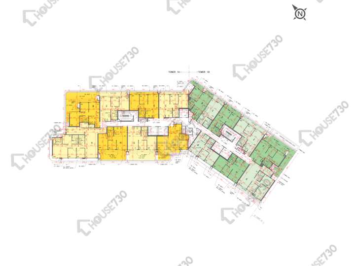 OMA OMA 平面圖 OMA OMA 1A座 5樓 樓層平面圖 - House730