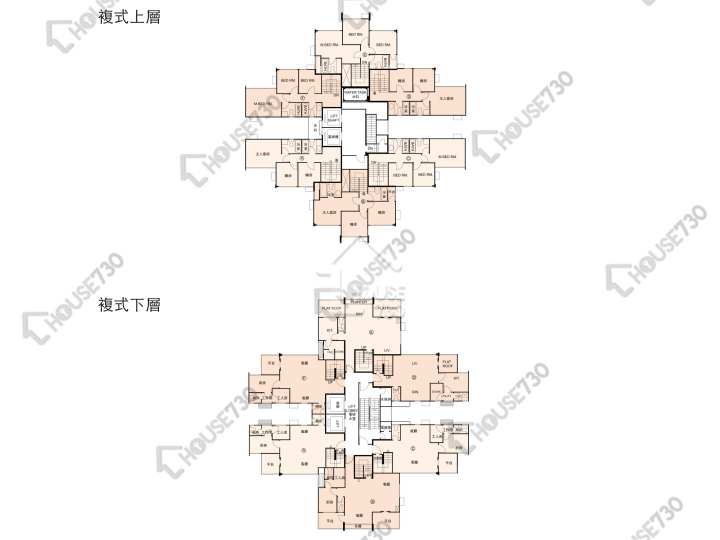 又一居 平面圖 又一居 15座 10樓 樓層平面圖 - House730
