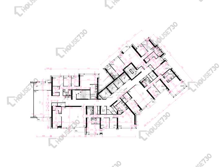昇御門 平面圖 昇御門 2座 29-31樓 樓層平面圖 - House730