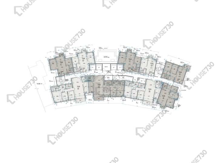 朗濤 平面圖 朗濤 6A座 2樓 樓層平面圖 - House730
