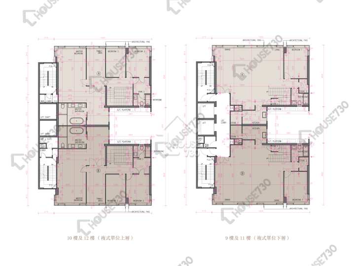 明寓 平面圖 明寓 9,11樓 樓層平面圖 - House730