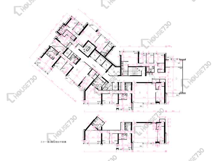 昇御門 平面圖 昇御門 1座 31樓 樓層平面圖 - House730