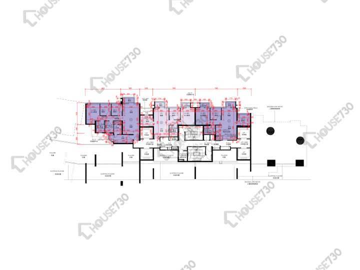 天鑽 平面圖 天鑽 11座 1樓 樓層平面圖 - House730