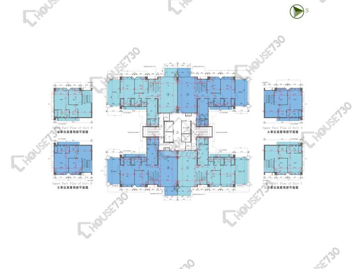 嘉御山 平面圖 嘉御山 1座 11樓 樓層平面圖 - House730