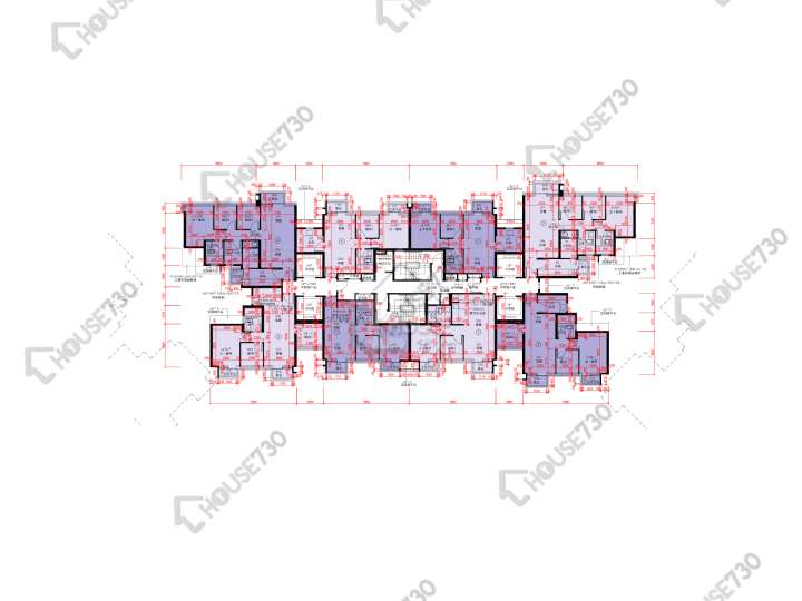 天鑽 平面圖 天鑽 16座 2-3,5-8,9樓 樓層平面圖 - House730