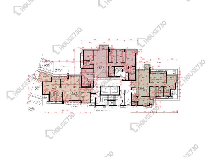 爾巒 平面圖 爾巒 茵羅洛斯大道 5座 1樓 樓層平面圖 - House730