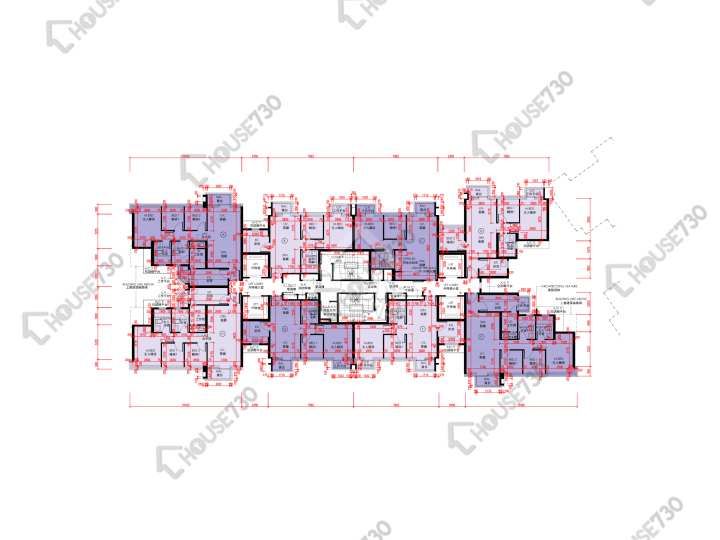 天鑽 平面圖 天鑽 13座 3,5-8,9樓 樓層平面圖 - House730