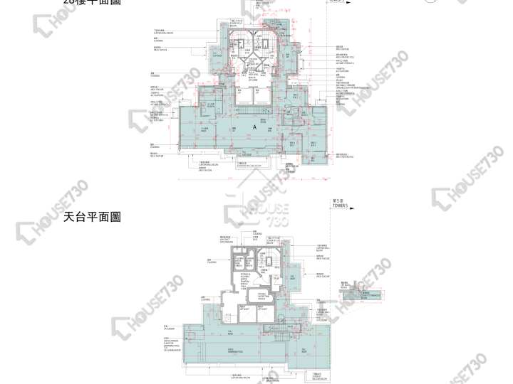 高爾夫.御苑 平面圖 高爾夫.御苑 3座 28樓 樓層平面圖 - House730
