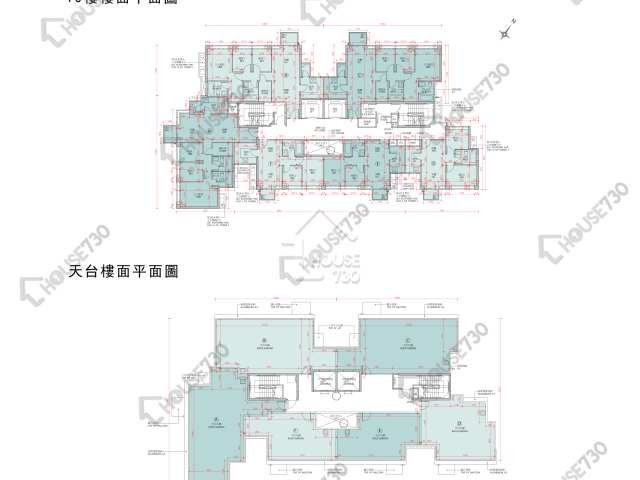 Napa 平面圖 Napa 1座 10樓 樓層平面圖 - House730