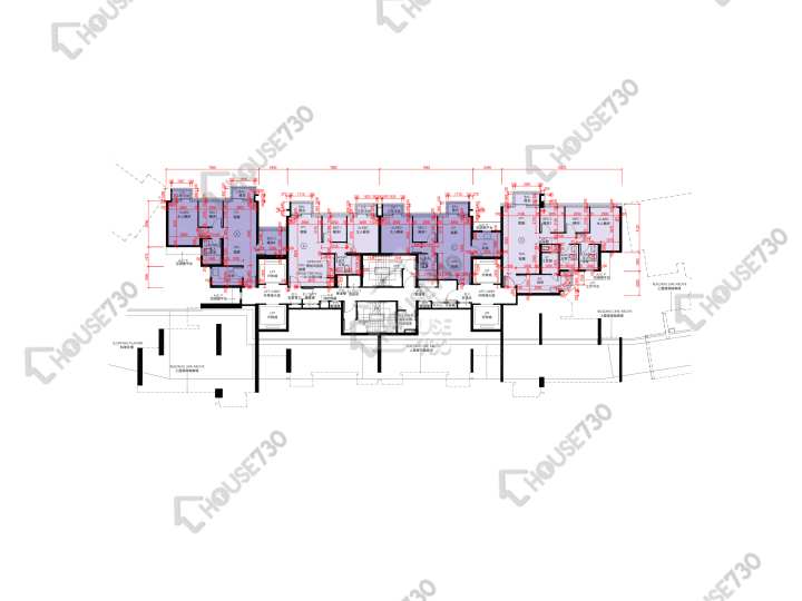 天鑽 平面圖 天鑽 12座 2樓 樓層平面圖 - House730