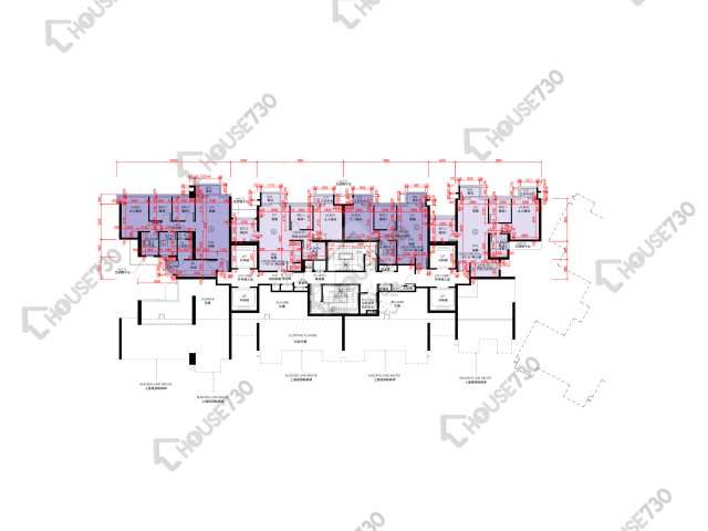 天鑽 平面圖 天鑽 10座 1樓 樓層平面圖 - House730