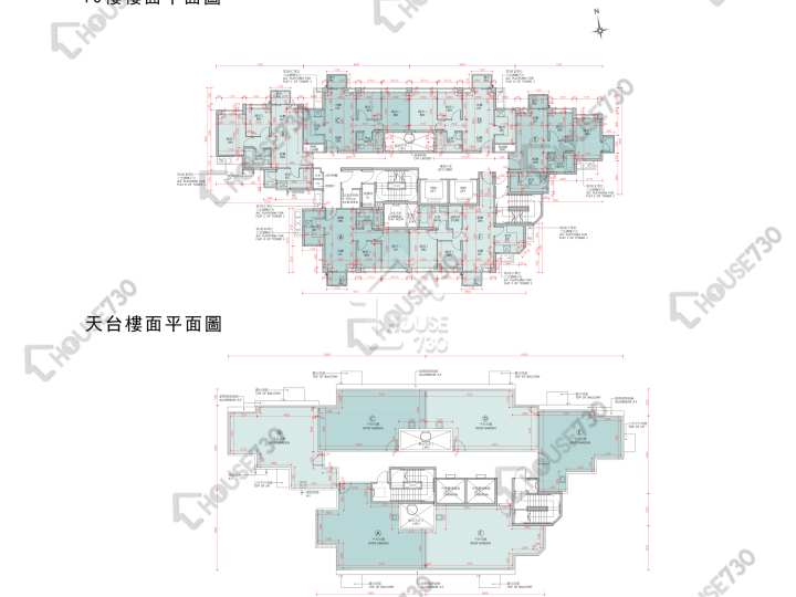 Napa 平面圖 Napa 2座 10樓 樓層平面圖 - House730