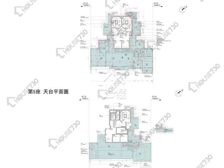 高爾夫.御苑 平面圖 高爾夫.御苑 5座 28樓 樓層平面圖 - House730