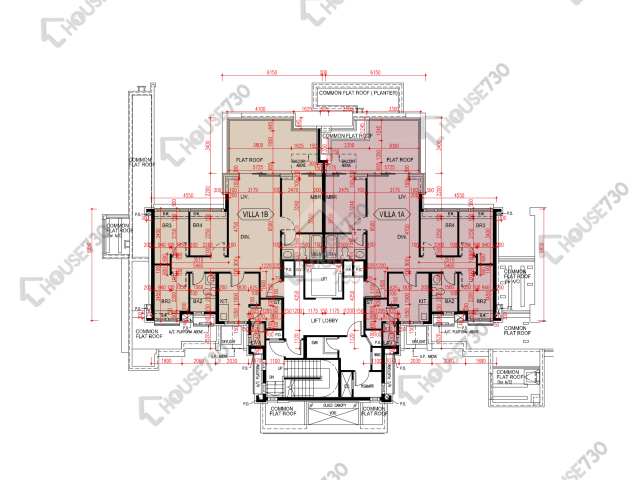 爾巒 平面圖 爾巒 珍諾華大道 1座 1樓 樓層平面圖 - House730