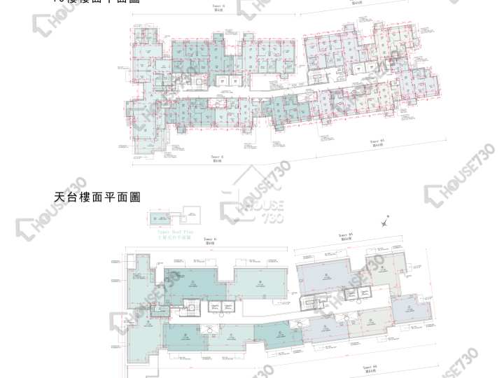 Napa 平面圖 Napa 6座 10樓 樓層平面圖 - House730