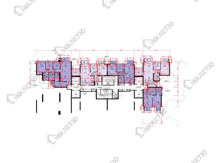 天鑽 平面圖 天鑽 10座 2樓 樓層平面圖 - House730