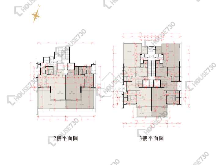 星岸 平面圖 星岸 3座 2樓 樓層平面圖 - House730
