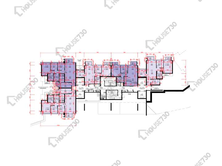 天鑽 平面圖 天鑽 13座 1樓 樓層平面圖 - House730