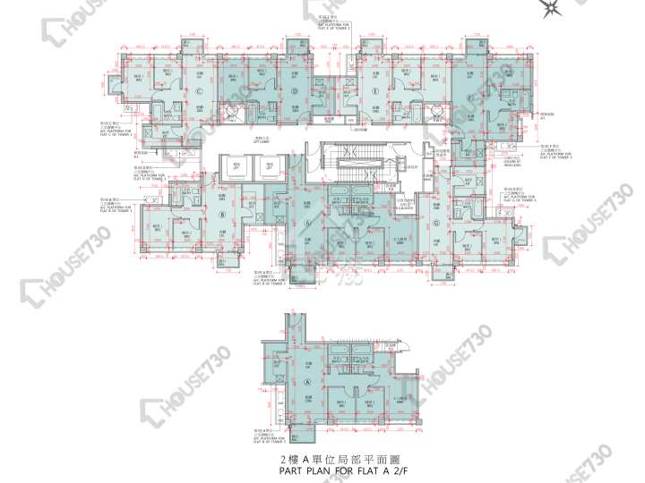 Napa 平面圖 Napa 3座 2-3,5-8,9樓 樓層平面圖 - House730
