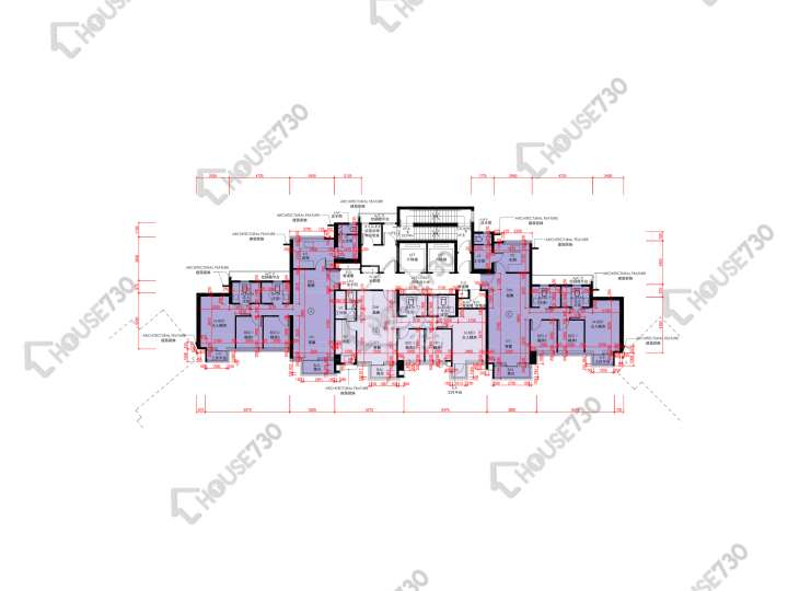 天鑽 平面圖 天鑽 5座 1樓 樓層平面圖 - House730
