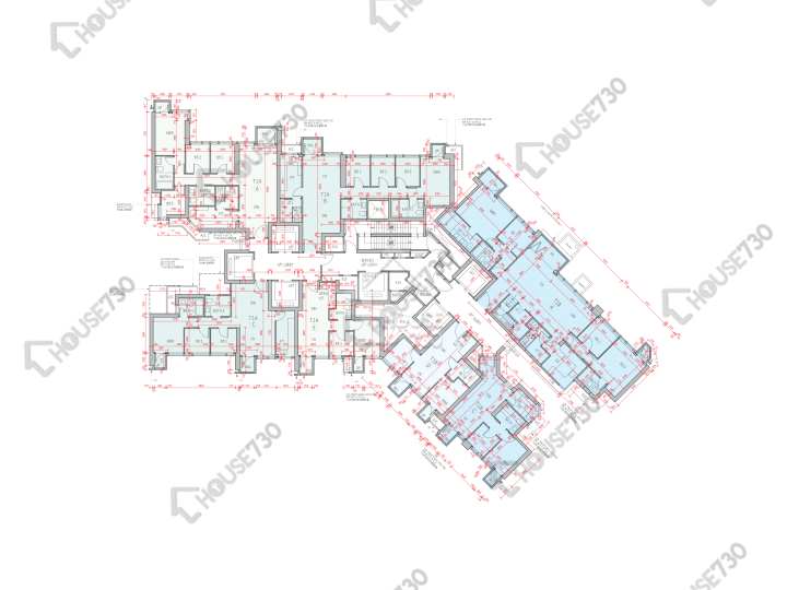 柏傲莊 平面圖 柏傲莊 3期 1座 (1A) 51樓 樓層平面圖 - House730