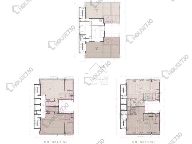 明寓 平面圖 明寓 15樓 樓層平面圖 - House730